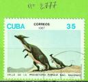 ANIMAUX PREHISTORIQUE - CUBA  N2777 OBLIT
