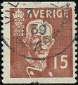 Suecia 1938.- Gustavo V. Y&T 255. Scott 276. Michel 250A.