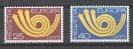 Europa 1973 Suisse Yvert 924 et 925 neuf ** MNH