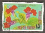 Equatorial Guinea - X23  flower / fleur
