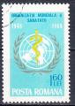 ROUMANIE - 1968 - Organisation mondiale de la sant - Yvert 2378 Oblitr