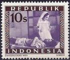 Indonésie 1949 - Mi L 59 ( Infirmière et bléssé ) MNH