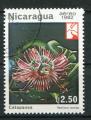 Timbre du NICARAGUA  PA  1982  Obl  N 1004  Y&T  Fleurs
