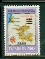Inde Portugaise 1959 Y&T 515 NEUF sans gomme Carte du district de Damao