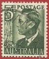 Australia 1950-52.- Jorge VI. Y&T 173C. Scott 233. Michel 203.