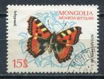 Timbre MONGOLIE  1963  Obl   N 296  Y&T   Papillon
