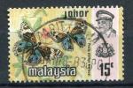 Timbre MALAYSIA Etat Fdr JOHORE 1971  Obl  N 155A  Y&T Papillon