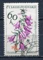 Timbre TCHECOSLOVAQUIE  1964  Obl   N 1339   Y&T  Fleurs