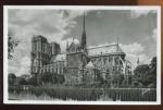CPSM neuve PARIS  Notre Dame et le Square de l'Archevch