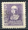 Timbre ESPAGNE 1938 - 40  Obl  N 661  Y&T  Personnages