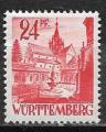 Wrtemberg - 1947 - YT n  8 **