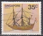 SINGAPOUR N 340 de 1980 oblitr