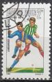 Hongrie 1986  3 timbres  football  oblitrs
