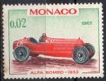 MONACO N 709 *(nsg) Y&T 1967 25e grand prix de Monaco (Alfa Romo)