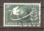 Costa Rica N Yvert Poste Arienne 187 (oblitr) 