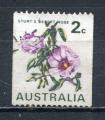 TIMBRE AUSTRALIE 1971   Obl    N 447   Y&T   Fleurs Roses