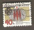 Czechoslovakia - Scott 2450    communication