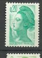 France timbre n 2181 oblitr anne 1982 Libert de Gandon