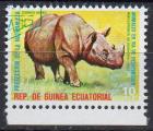 GUINEE EQUATORIALE N PA 39 (B) o Y&T 1974 Animaux en voie de disparition (Rhino
