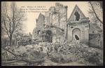 CPA  Guerre 1914-18 CHAUNY  Ruines Restes de l'Eglise Notre Dame
