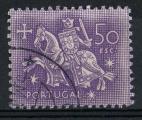 Portugal 1953 ; Y&T n 788; 50$, Cavalier, sceau du roi Denis