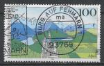 Allemagne - 1994 - Yt n 1572 - Ob - Images de l'Allemagne : alpes bavaroises