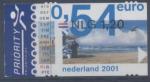 Pays Bas : n 1847N oblitr anne 2001