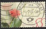 ALLEMAGNE FEDERALE N 2146 o Y&T 2003 Timbre Message "salutations" (roses)