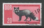 Allemagne - RDA - 1963 - Yt n 652 - Ob - Vente fourrures ; renard argent
