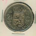 Pice Monnaie Pays Bas  2 1/2 Gulden  1980  pices / monnaies