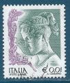Italie n°2562 La Femme dans l'art - 0.01€ oblitéré