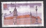 POLOGNE - 1987 - Varsovie Palais Royal -  Yvert  2908 Oblitr 