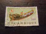 MOZAMBICO 1964 NAVI REALI 2,50 $ USATO