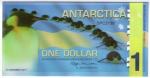 **   ANTARCTICA     1  dollar   2011   p-15e.1  (Polymer)    UNC   **
