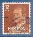 Espagne N1995 Juan Carlos 1er 12p brun-orange oblitr