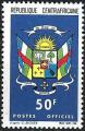 Centrafricaine - 1965 - Y & T n 7 Timbres de service - MNH (2