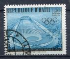 Timbre Rpuplique d'HAITI  1960  Obl    N 450  Y&T   JO de Rome 1960
