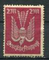 Timbre ALLEMAGNE Empire & III Reich P. A. 1922-23  Neuf * TCI  N 09  Y&T   