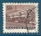 Hongrie N1559 Wagon ptrolier oblitr