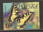 Poland - Scott 2229    butterfly / papillon