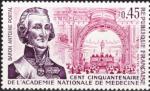 FRANCE - 1971 - Yt n 1699 - N** - 150 ans de lAcadmie nationale de mdecine.
