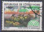 COTE D'IVOIRE - Timbre n668 oblitr
