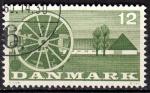 EUDK - 1960 - Yvert n 386 - Agriculture : Roue de charriot