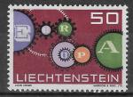 LIECHTENSTEIN N364* (europa 1961) - COTE 0.50 