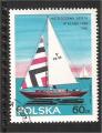 Poland - Scott 1327   boat / bateau