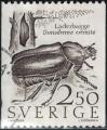 Sude 1987 Oblitr Used Insecte Osmoderma eremita Pique Prune Y&T SE 1408 SU