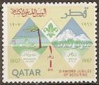 qatar - n 145  neuf sans gomme - 1967