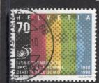 Timbre Suisse Oblitr / 1998 / Y&T N1591.