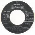 EP 45 RPM (7")  B-O-F  Frankie Laine " Blanches colombes et vilains messieurs " 