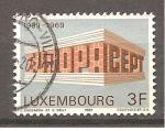 LUXEMBOURG  1969  Y T N  738 oblitr